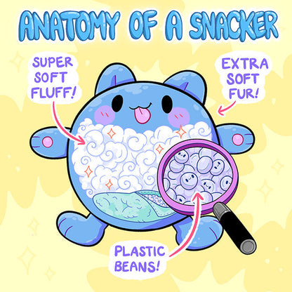 Peluche Snacker Squishable – Gâteau Licorne