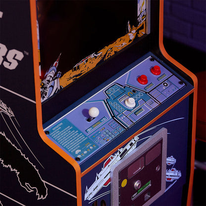 Space Invaders Quarter Scale Arcade Cabinet + Coin.