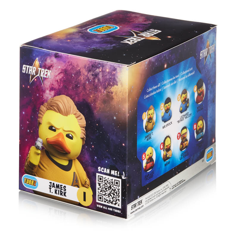 Canard Capitaine James Tiberius Kirk Star Trek TUBBZ | Cosplaying Ducks Numskull