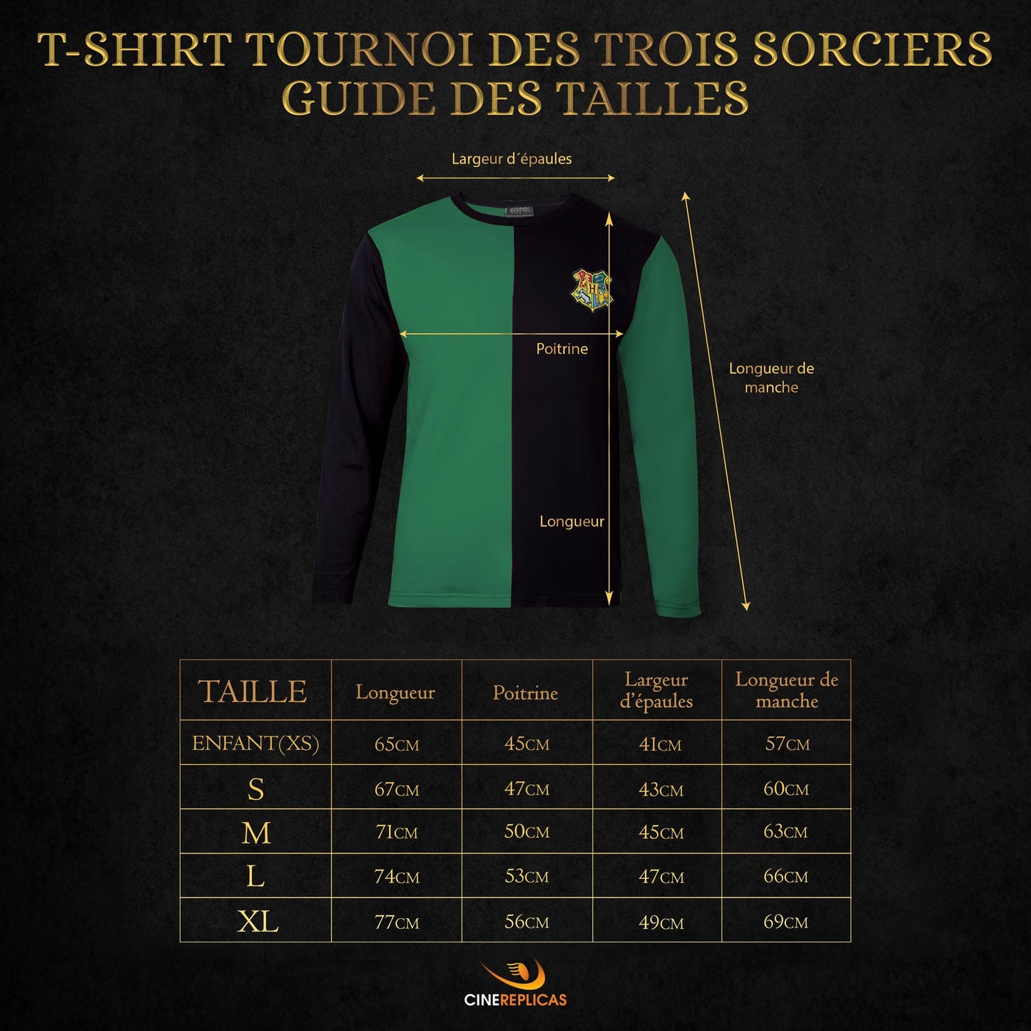 T-shirt "Tournoi des Trois Sorciers" Drago Malefoy
