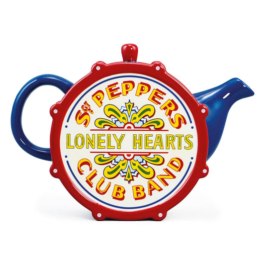 Carved Teapot The Beatles - Sgt. Pepper Drum