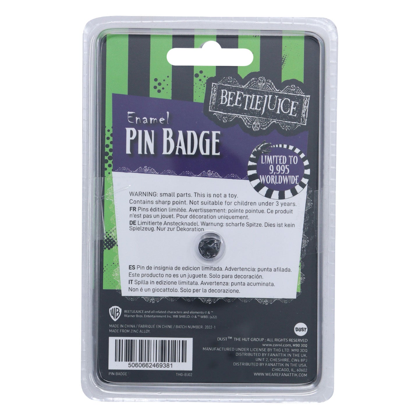 Pin's Beetlejuice