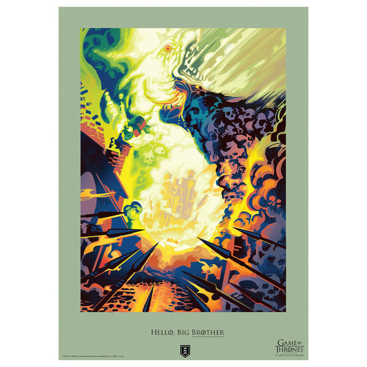 Affiche collector Game of Thrones