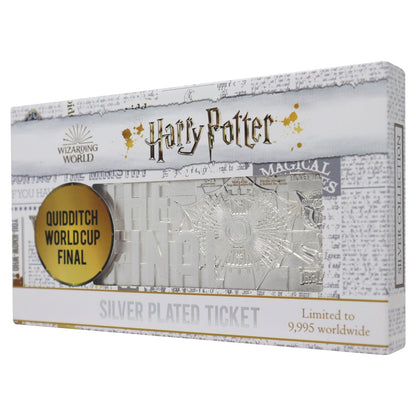 Réplique collector Harry Potter - .999 Silver Plated Quidditch World Cup TicketTRéplique collector Harry Potter - .999 Silver Plated Quidditch World Cup TicketiRéplique collector Harry Potter - .999 Silver Plated Quidditch World Cup TicketcRéplique collector Harry Potter - .999 Silver Plated Quidditch World Cup TicketkRéplique collector Harry Potter - .999 Silver Plated Quidditch World Cup TicketeRéplique collector Harry Potter - .999 Silver Plated Quidditch World Cup TickettRéplique collector Harry Potter 