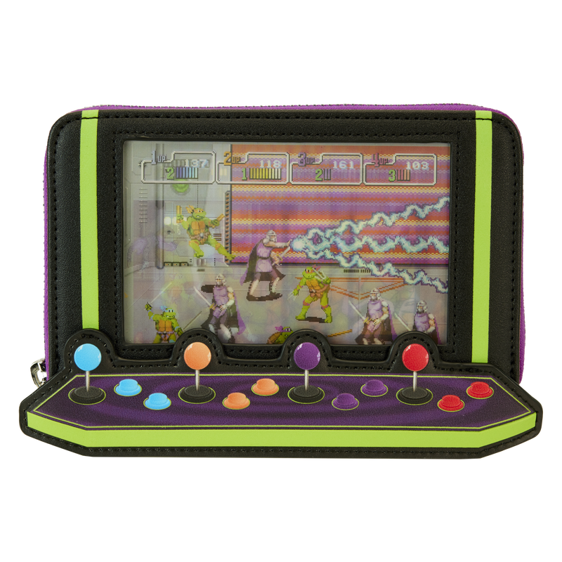 Teenage Mutant Ninja Turtles Wallet - Vintage Arcade