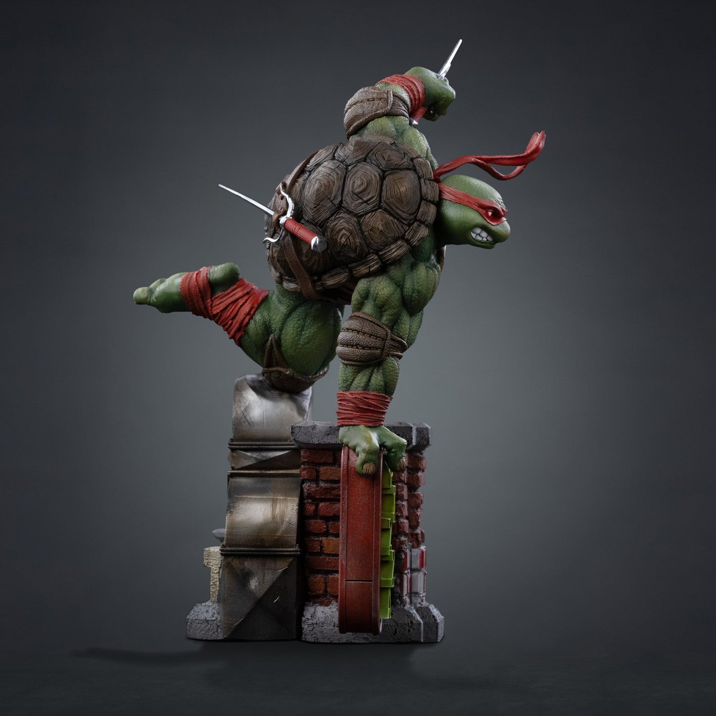 Statue Raphael Unleashed - Teenage Mutant Ninja Turtles - Art Scale 1/10