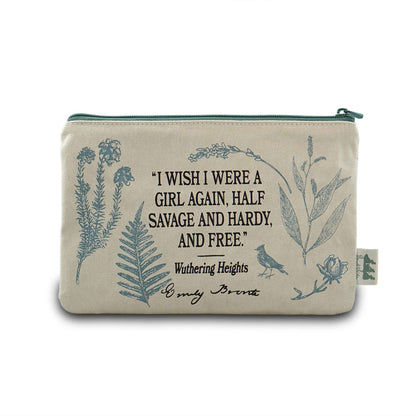 Trousse Sœurs Brontë - Cotton 16 cm x 24 cm