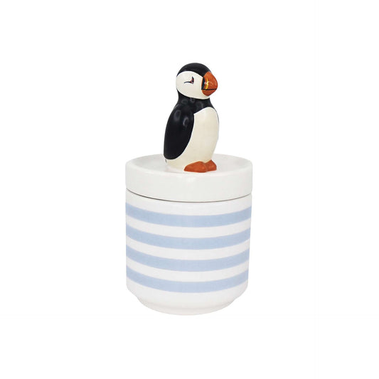 RSPB Puffin Ceramic Trinket Box