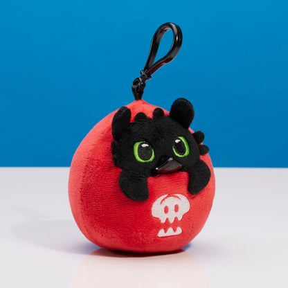 Porte-clés peluche TUBBZ Dragons : Krokmou - PRÉCOMMANDE*