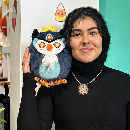 Peluche Mini Squishable – Hibou Démon