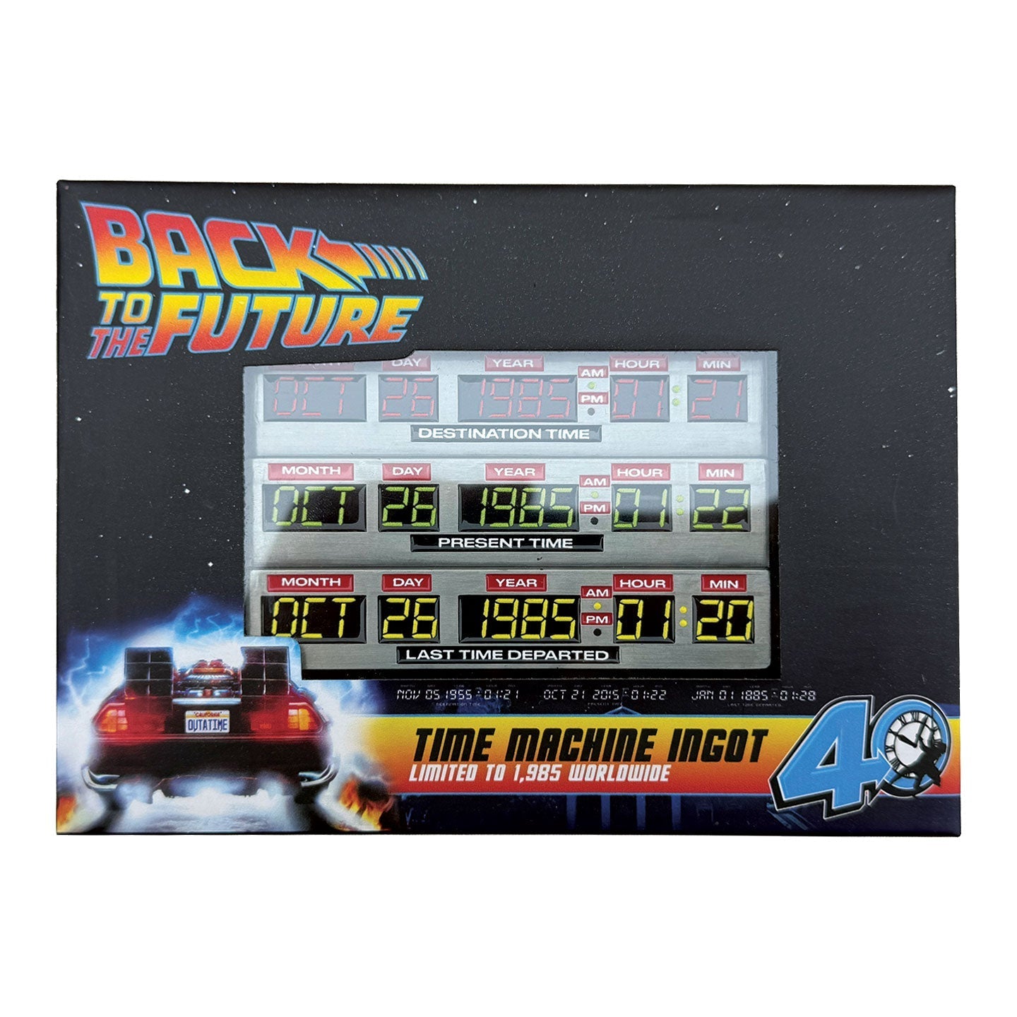Lingot collector Retour vers le Futur - 40th Anniversary Time CircuitsLLingot collector Retour vers le Futur - 40th Anniversary Time CircuitsiLingot collector Retour vers le Futur - 40th Anniversary Time CircuitsnLingot collector Retour vers le Futur - 40th Anniversary Time CircuitsgLingot collector Retour vers le Futur - 40th Anniversary Time CircuitsoLingot collector Retour vers le Futur - 40th Anniversary Time CircuitstLingot collector Retour vers le Futur - 40th Anniversary Time Circuits Lingot collecto