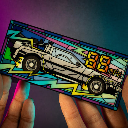 Lingot collector Retour vers le Futur - Stained Glass Style