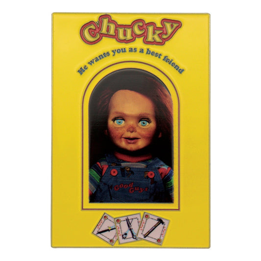 Objet collector Chucky - Ingot and Spell Card