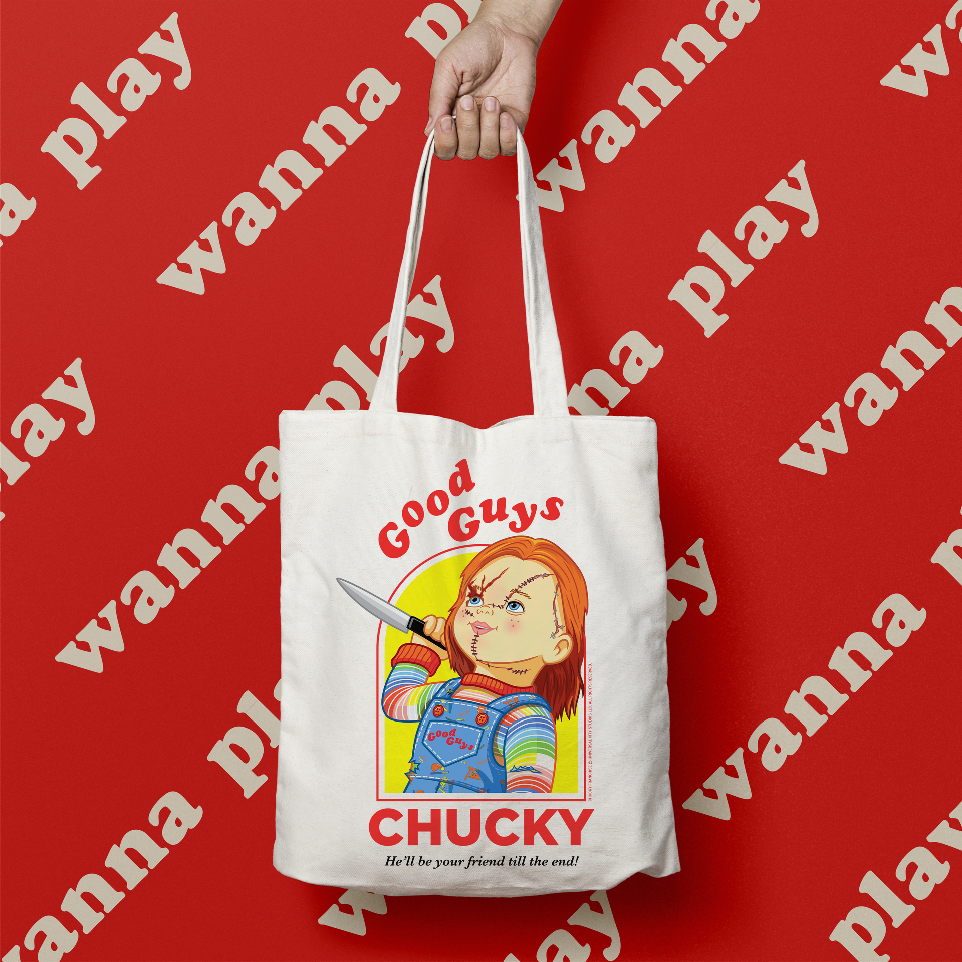 Tote bag Chucky