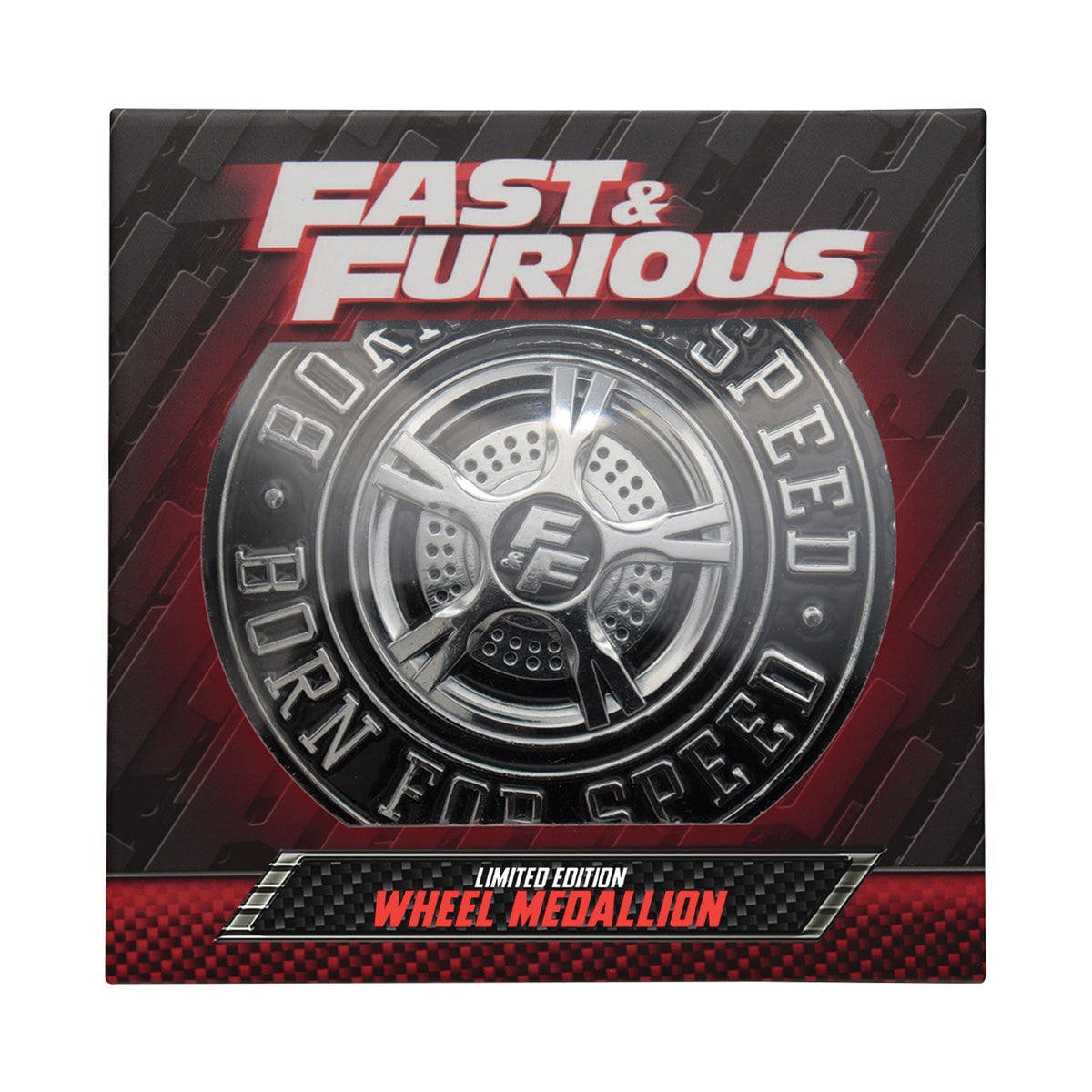 Médaillon collector Fast & Furious - ‘Born for Speed’
