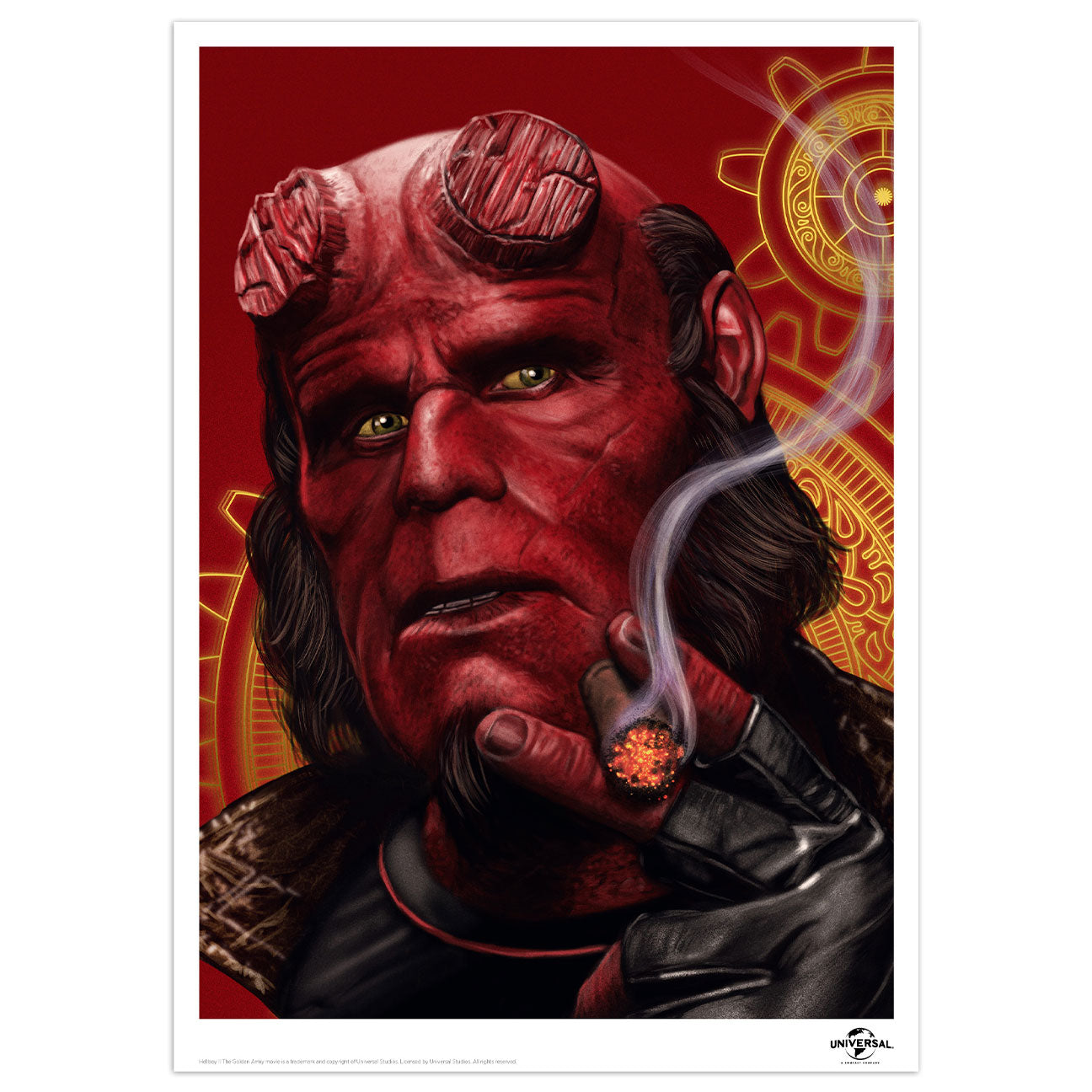 Affiche collector Hellboy