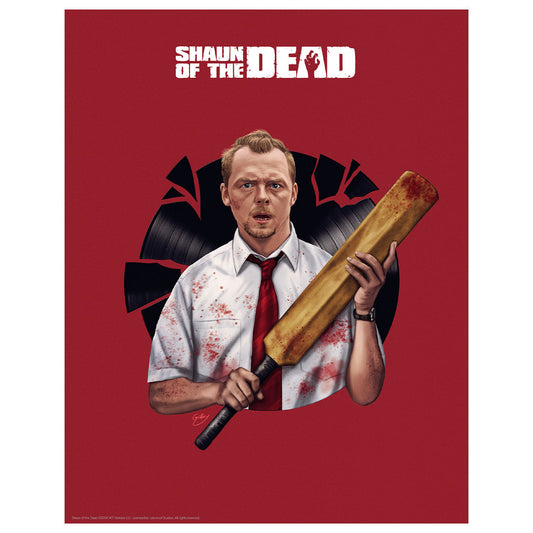 Affiche collector Shaun of the Dead