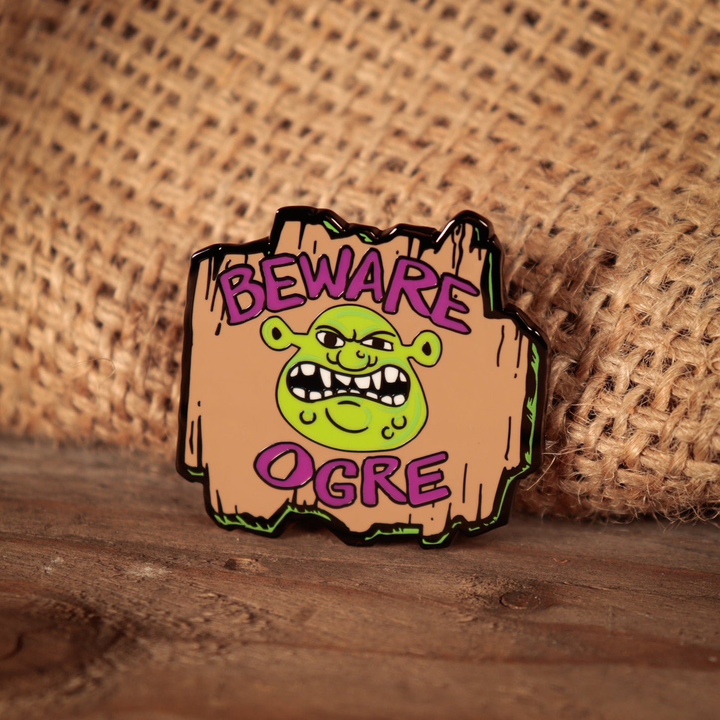 Pin's Shrek - ‘Beware Ogre’