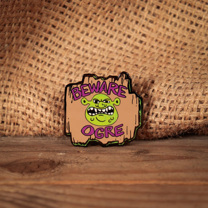 Pin's Shrek - ‘Beware Ogre’