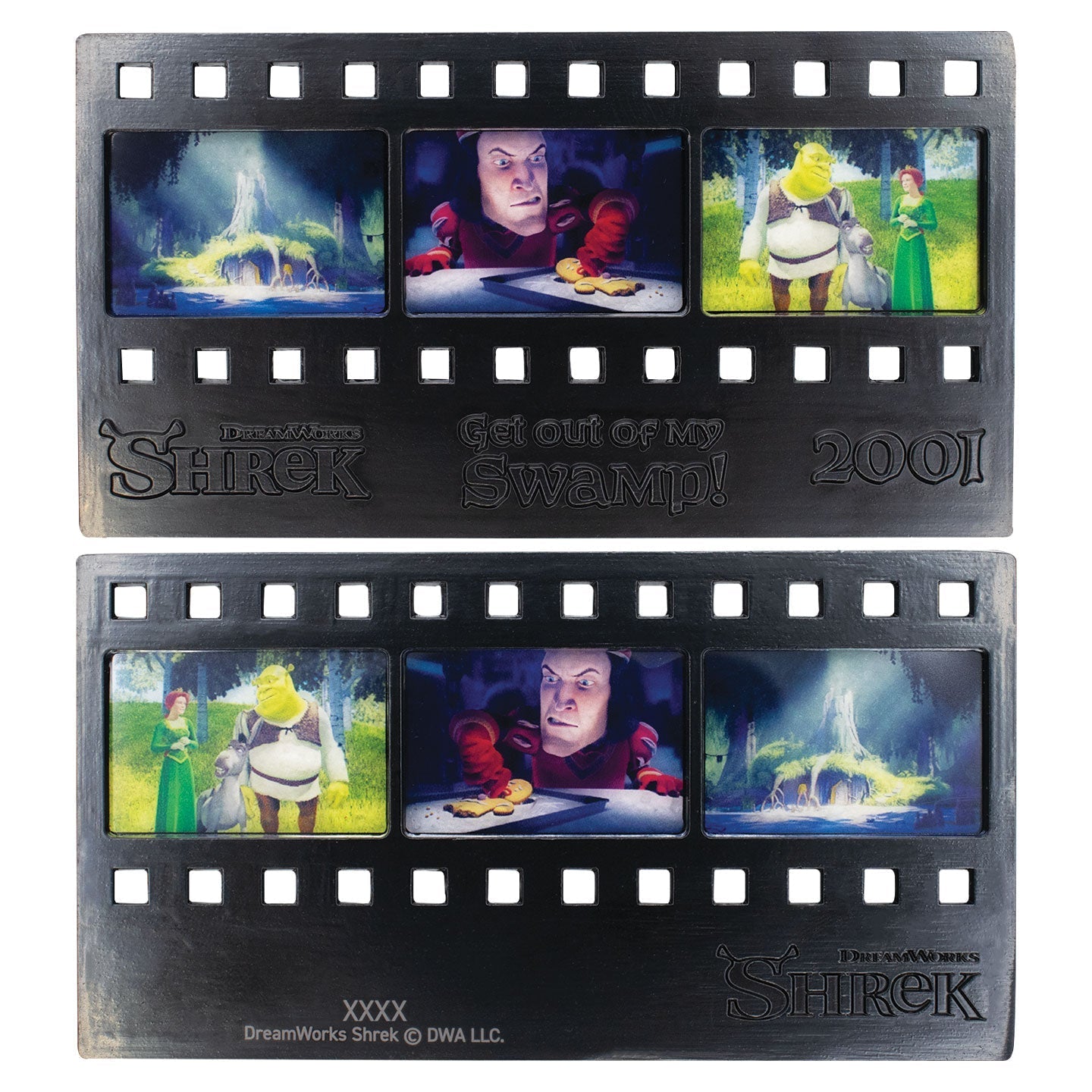 Film strip collector Shrek - Metal