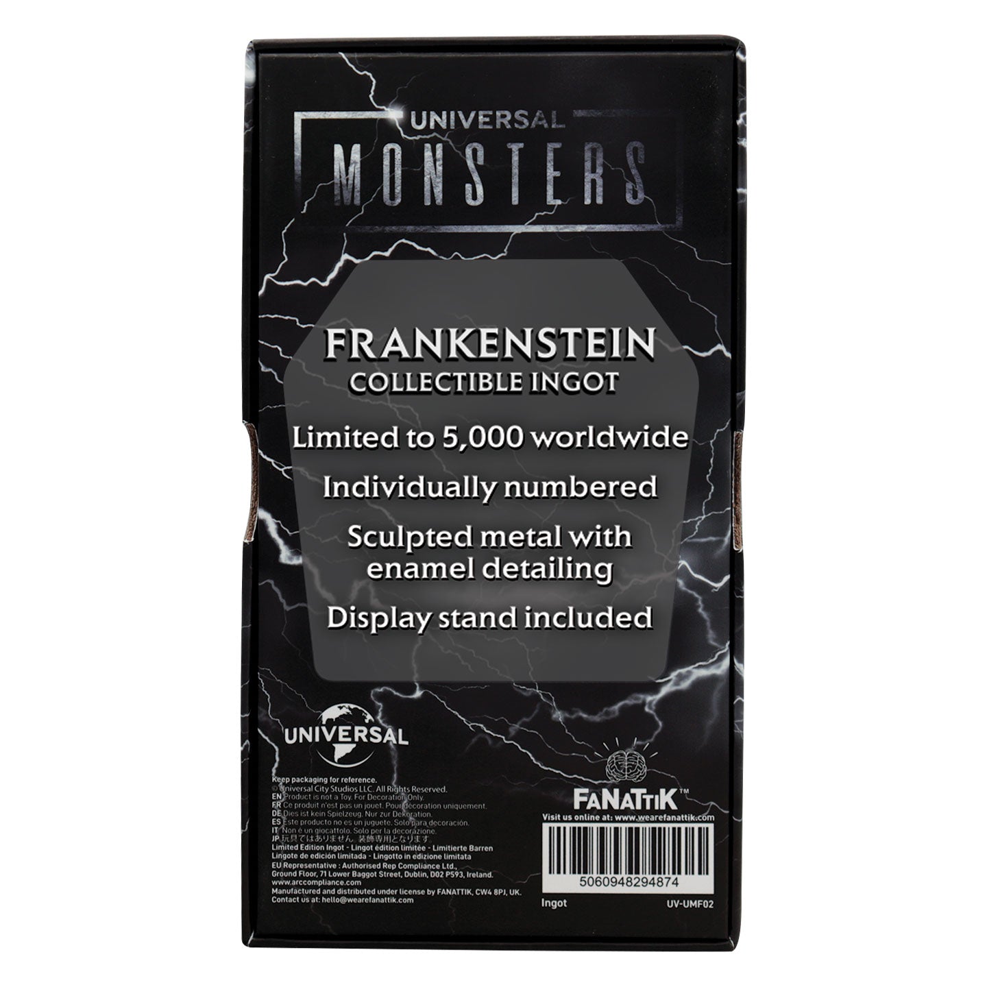 Lingot collector Universal Monsters - Frankenstein’s Monster