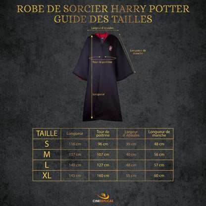 Tenue Complète Gryffondor Adultes