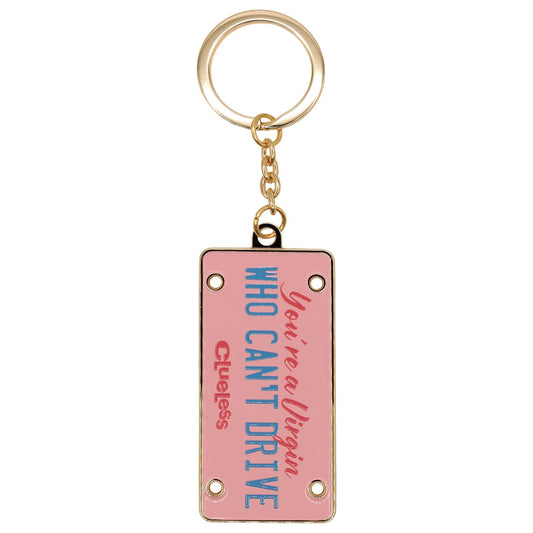 Porte-clés Clueless - License Plate