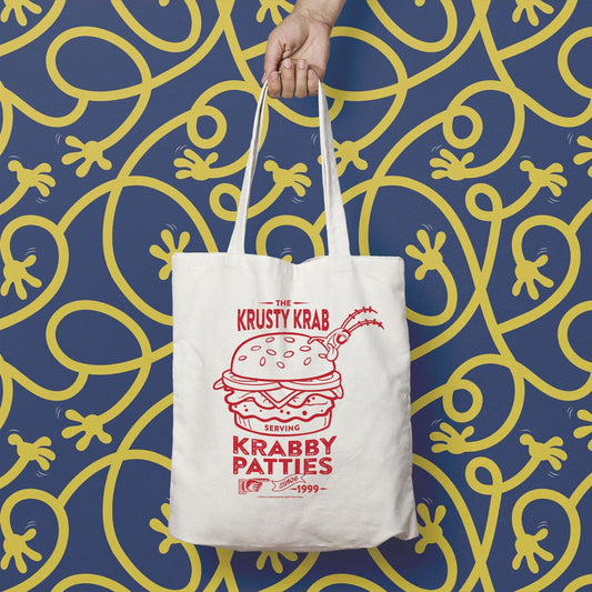 Tote bag Bob l'éponge - Krusty Krab