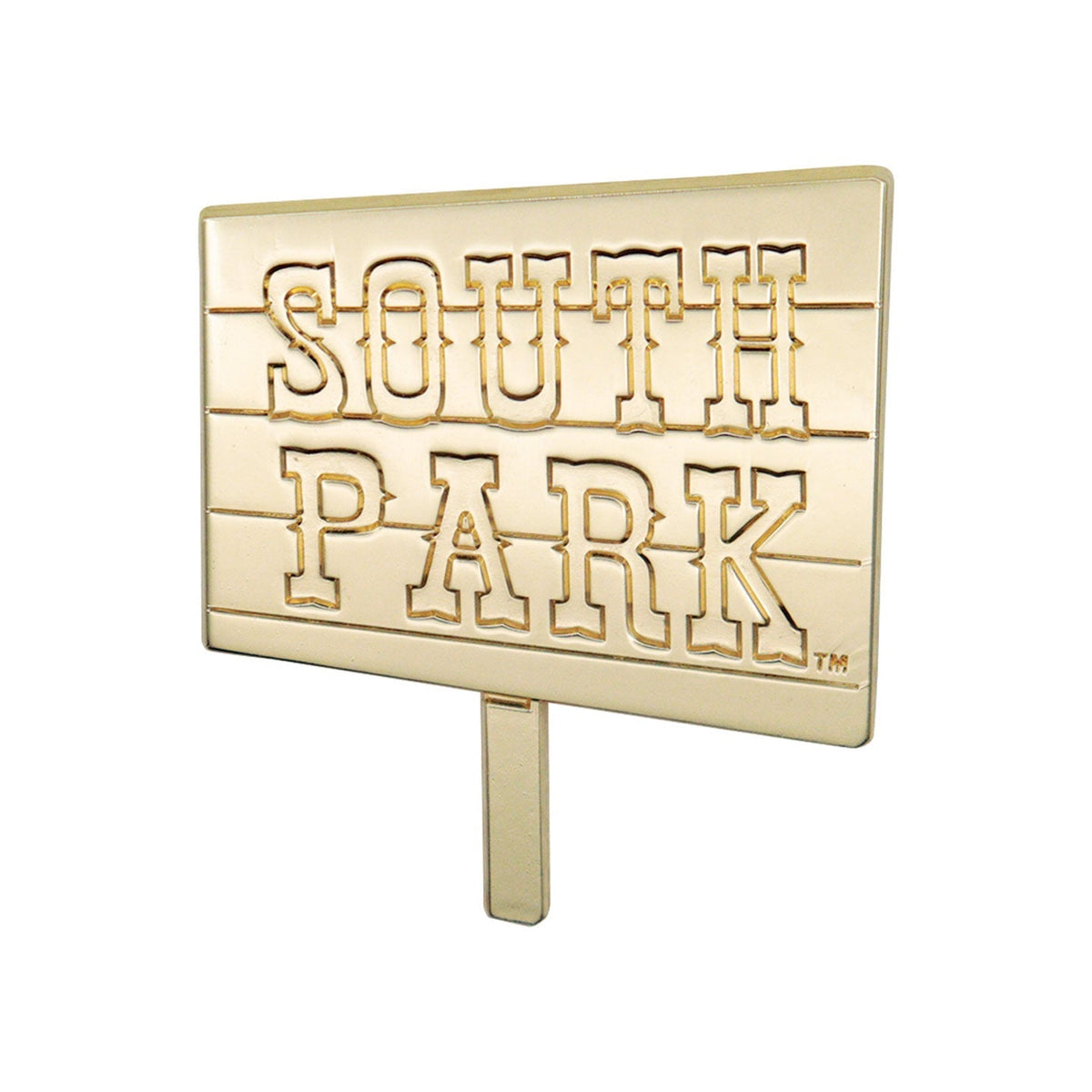 Pin’s South Park - modèle doré