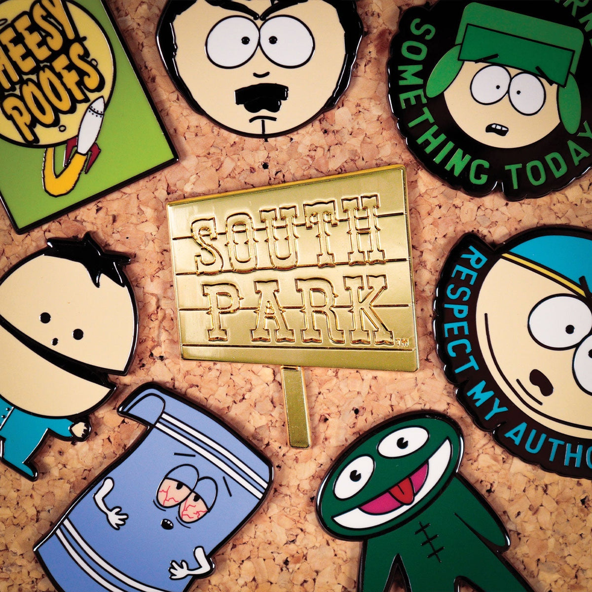 Display de 12 blind boxes South Park - pin’s mystère - mise en situation 5