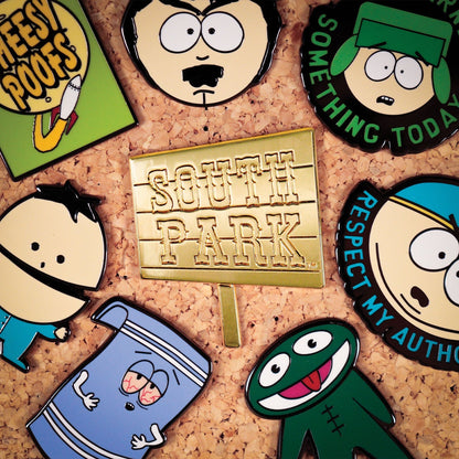 Display de 12 blind boxes South Park - pin’s mystère - mise en situation 5