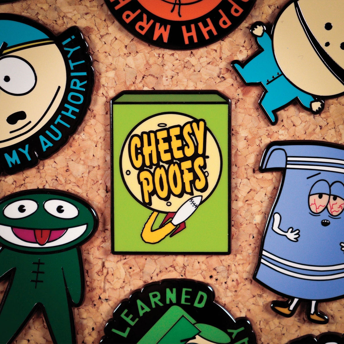 Display de 12 blind boxes South Park - pin’s mystère - mise en situation 6