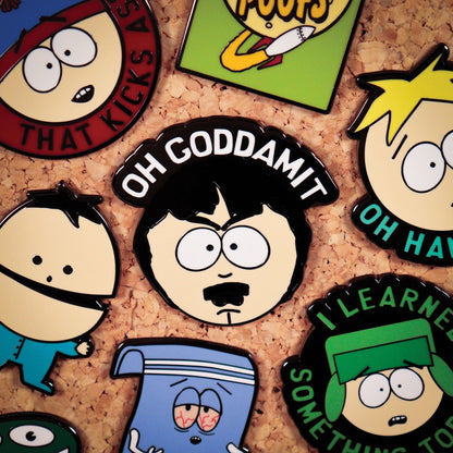 Display de 12 blind boxes South Park - pin’s mystère - mise en situation 11