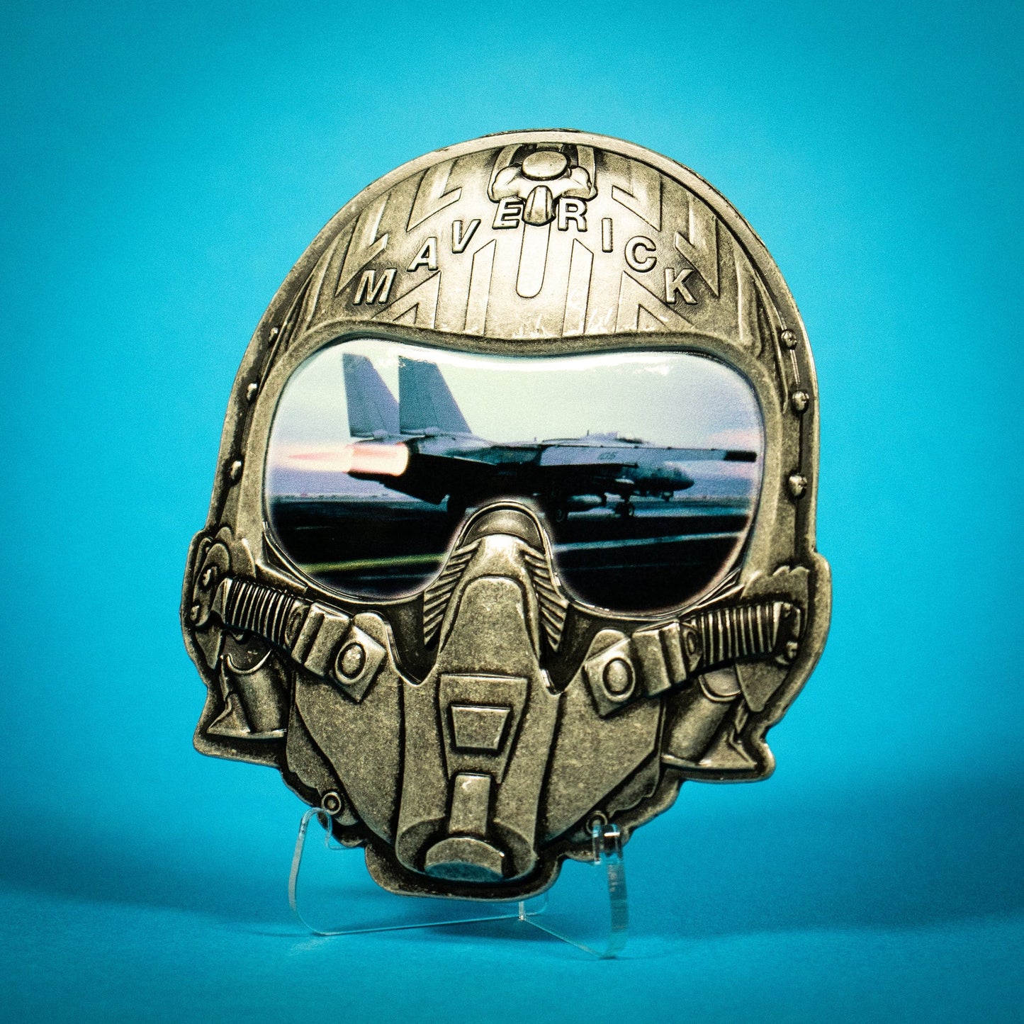 Médaillon collector Top Gun - Helmet