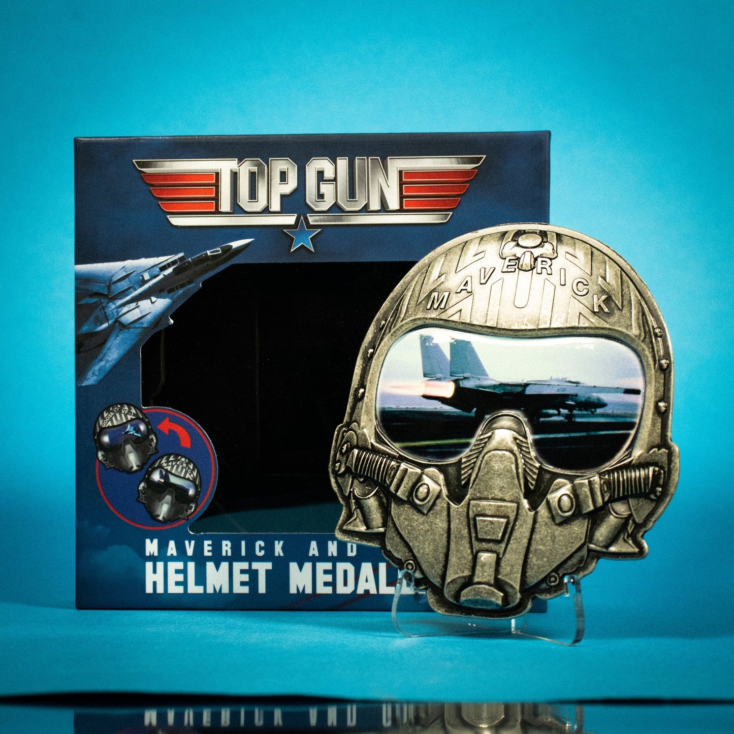 Médaillon collector Top Gun - Helmet