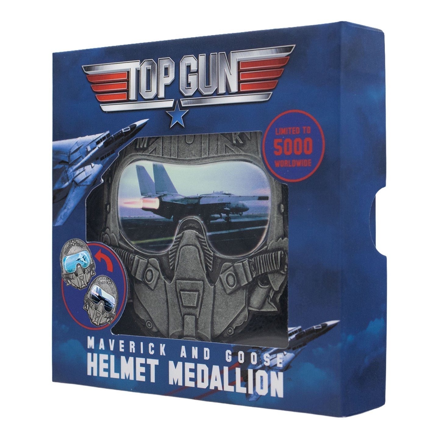 Médaillon collector Top Gun - Helmet