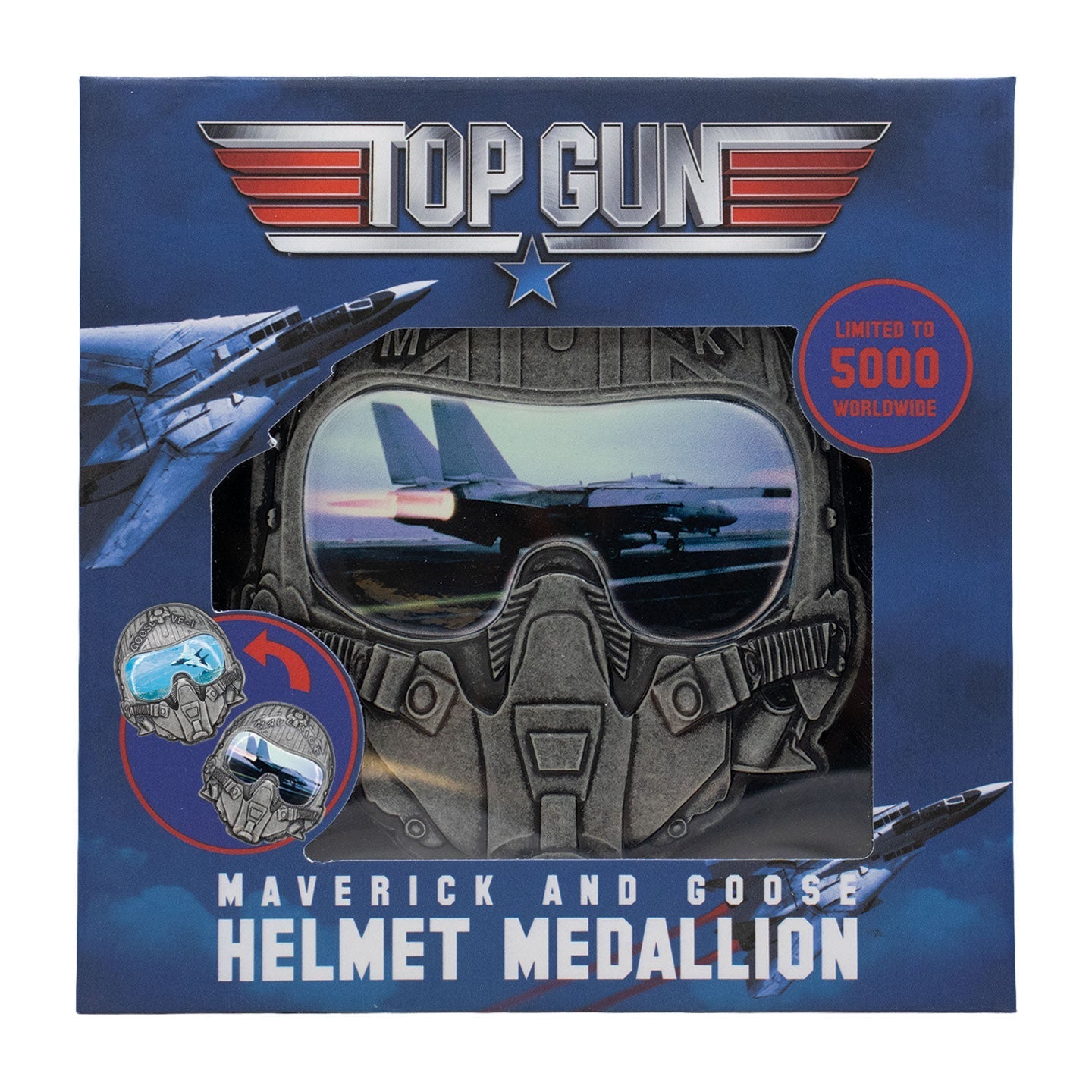 Médaillon collector Top Gun - Helmet