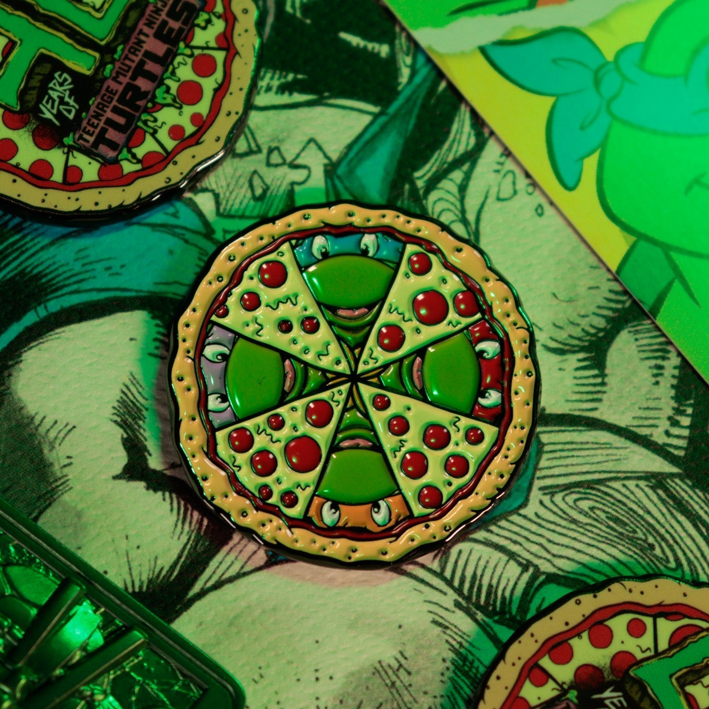 Pièce de collection Les Tortues Ninja - Pizza (Edition Limitée)