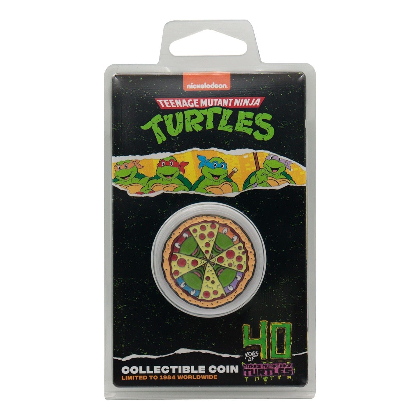 Pièce de collection Les Tortues Ninja - Pizza (Edition Limitée)