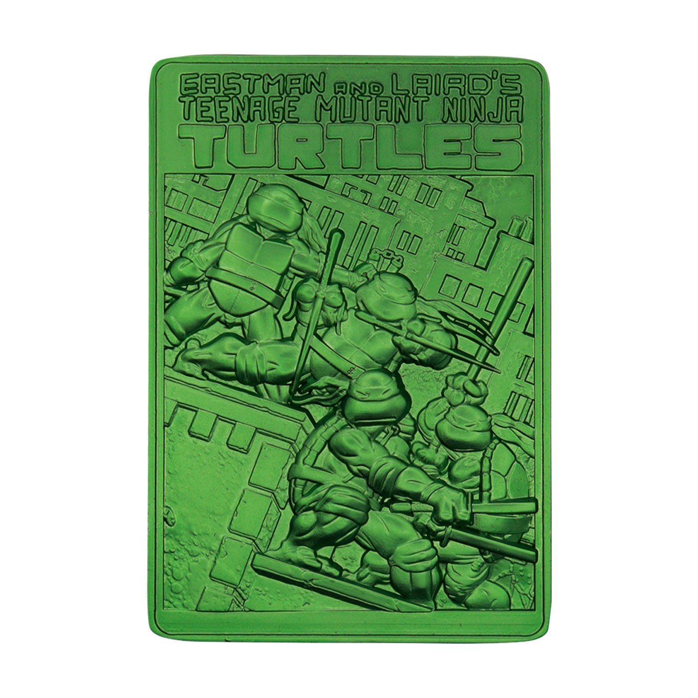 Lingot collector Tortues Ninja - 40th Anniversary Green