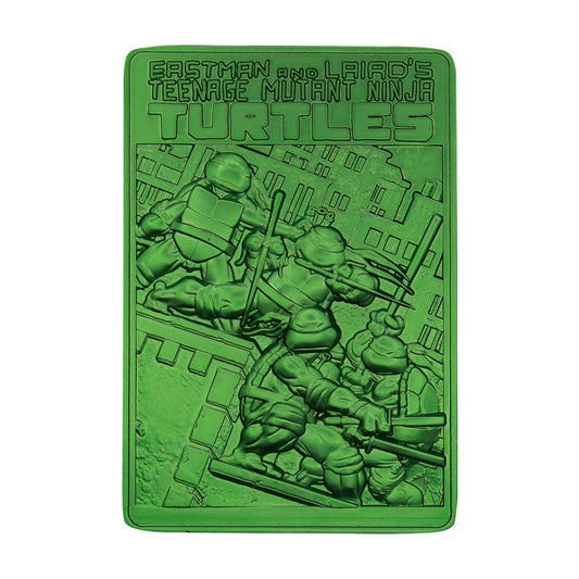 Lingot collector Tortues Ninja - 40th Anniversary Green