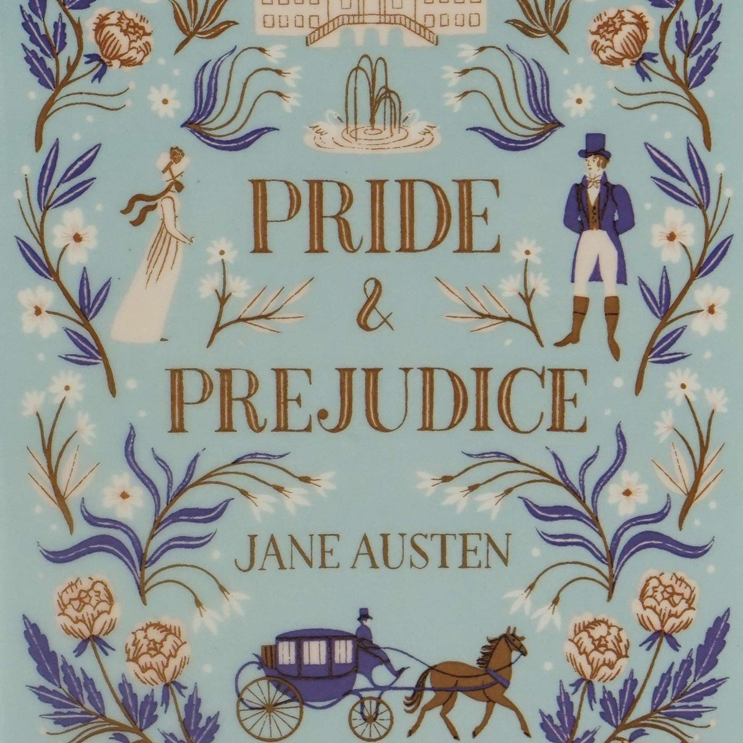 Vase en céramique Jane Austen - Pride & Prejud. 14 cm
