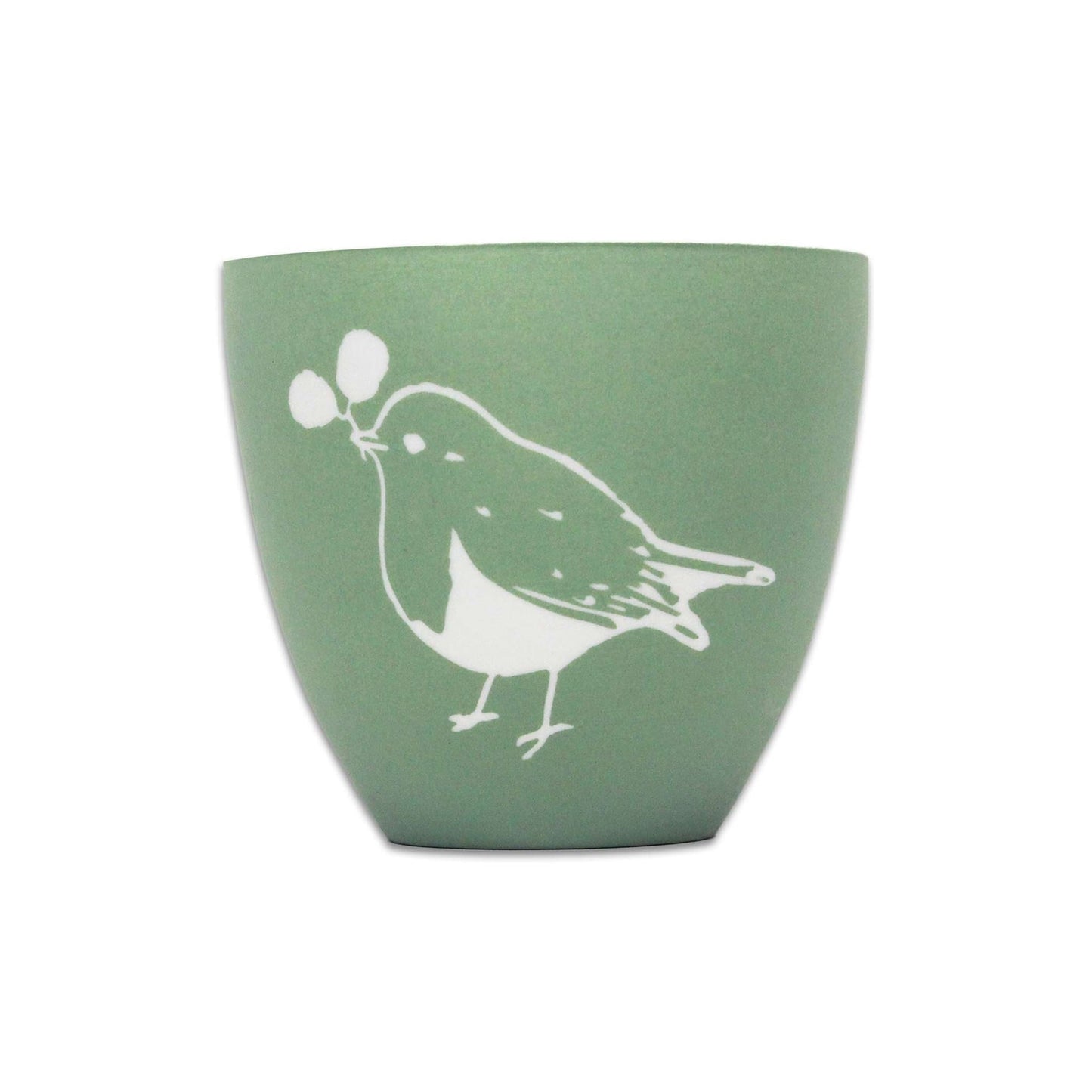 RSPB Ceramic Tealight Holder - Robin 8 cm