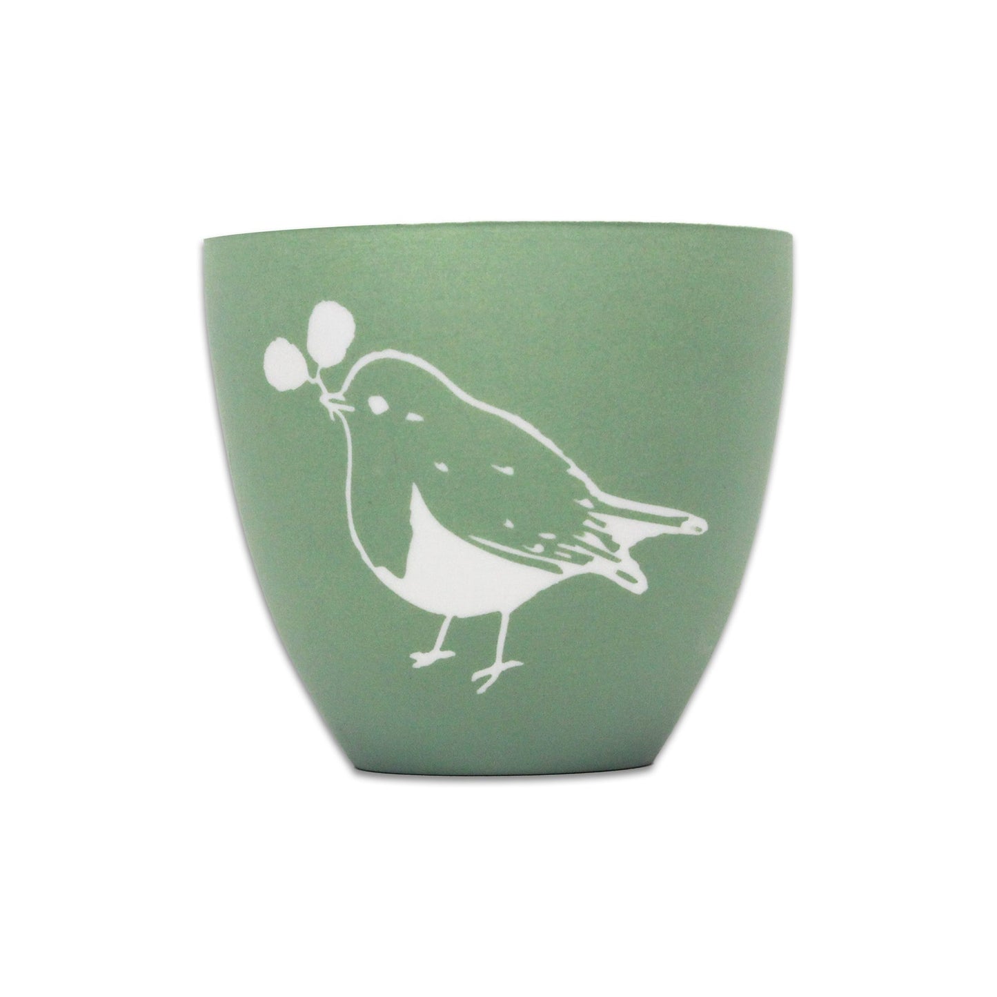 RSPB Ceramic Tealight Holder - Robin 8 cm