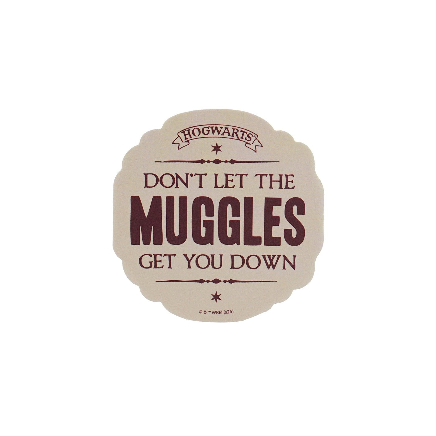 Harry Potter Vinyl Sticker - Don't let the Muggles
