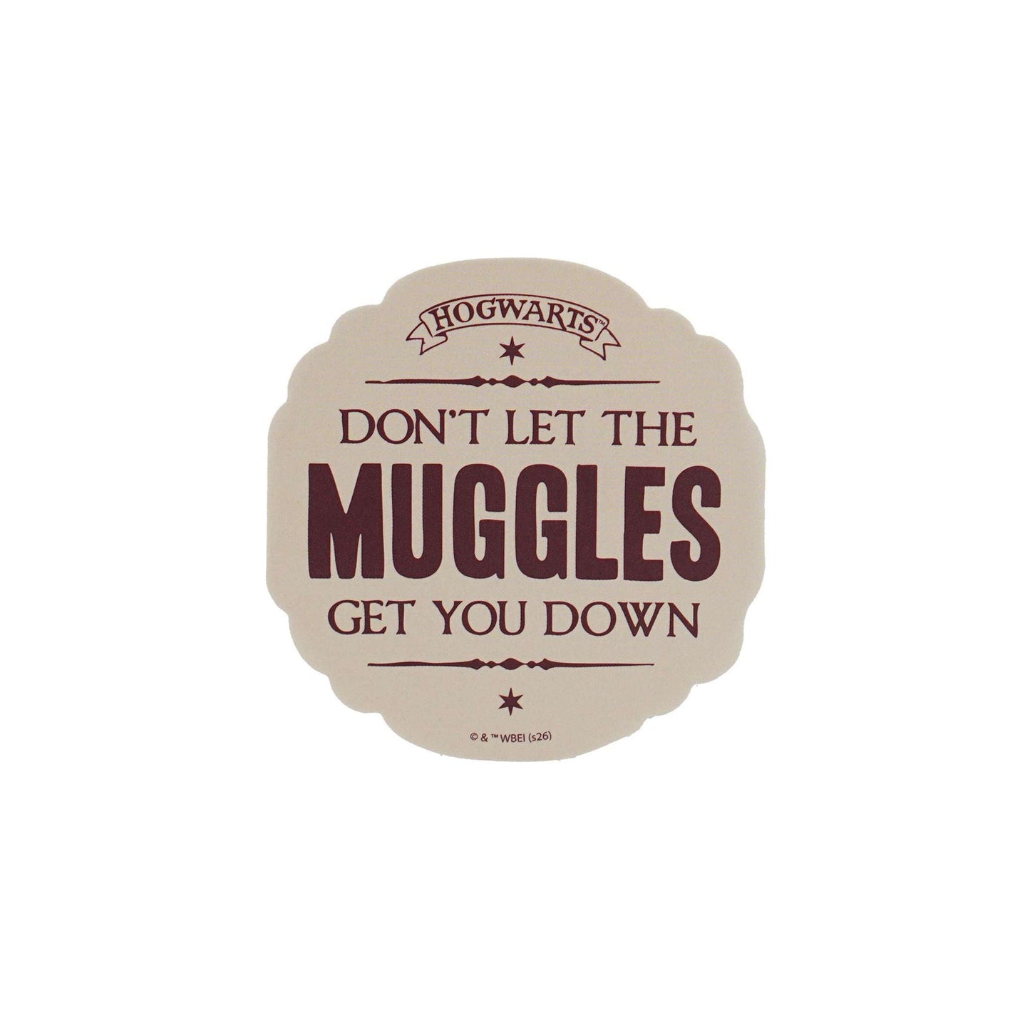 Harry Potter Vinyl Sticker - Don't let the Muggles
