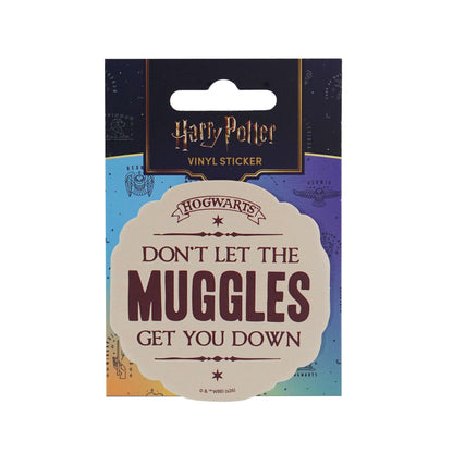 Harry Potter Vinyl Sticker - Don't let the Muggles