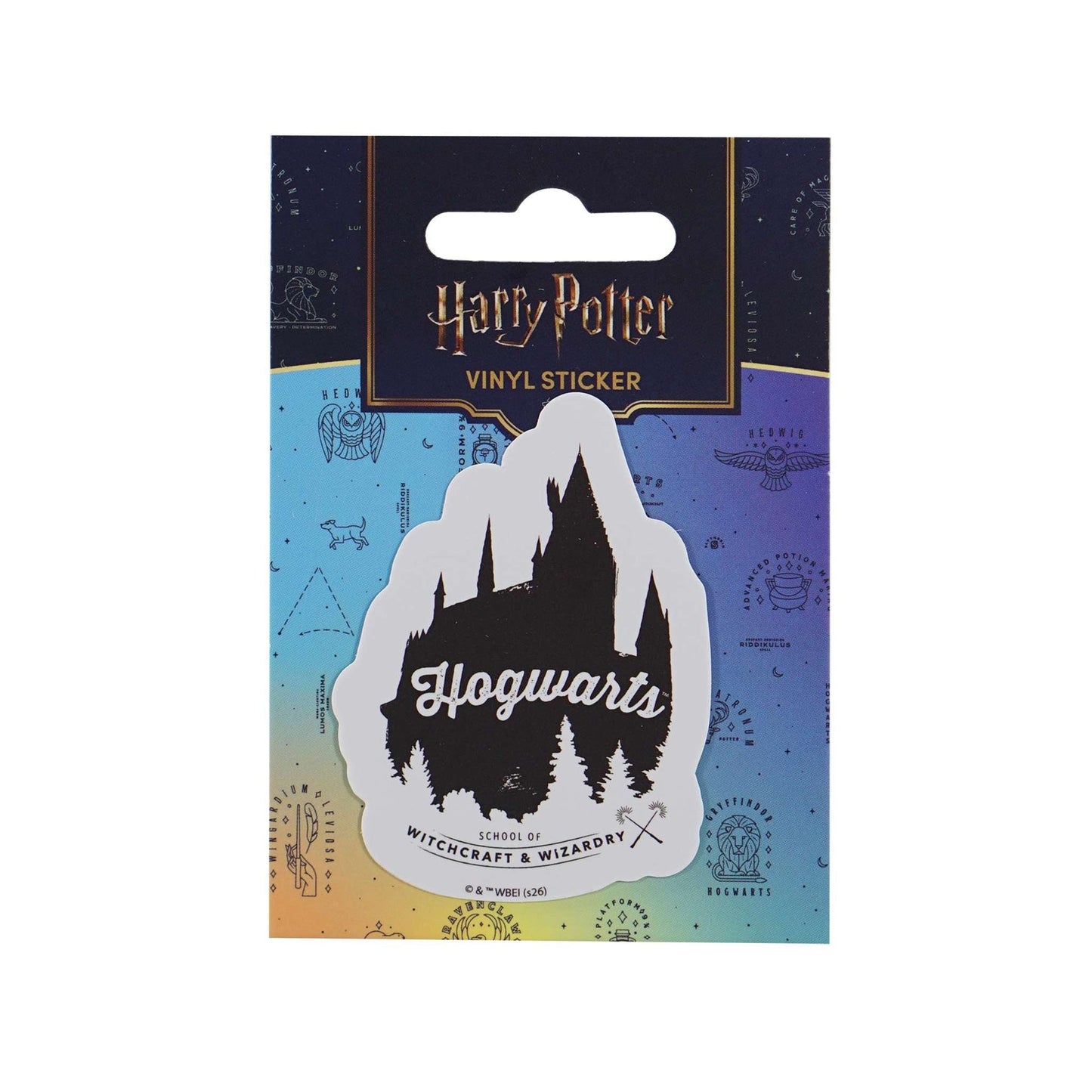 Sticker vinyle Harry Potter - Poudlard Castle