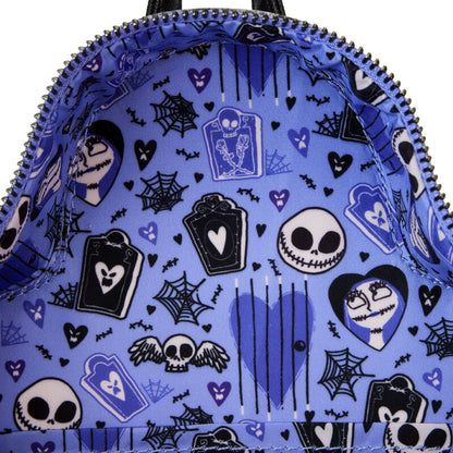 The Nightmare Before Christmas Mini Backpack - Jack and Sally "Eternally Yours" - PRE-ORDER* 