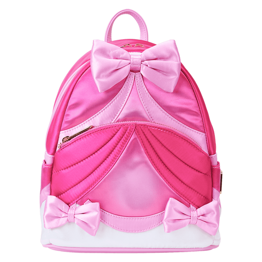 cinderella 75th anniversary pink bow gown cosplay mini backpack loungefly